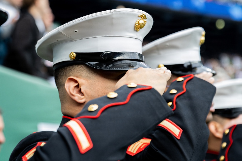 Jets vs. Browns Enlistment Ceremony