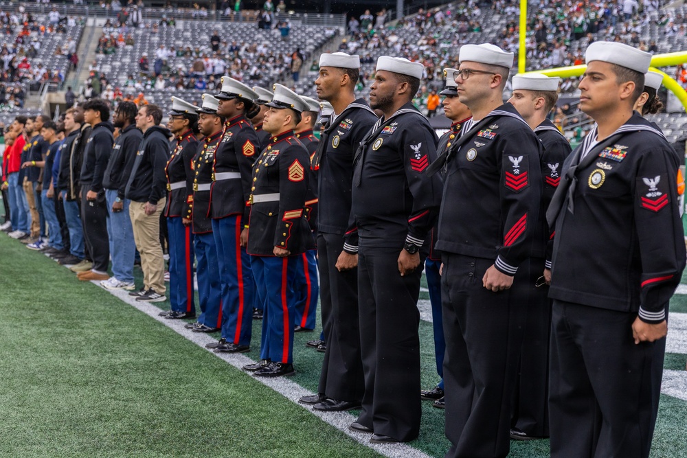 Jets vs. Browns Enlistment Ceremony