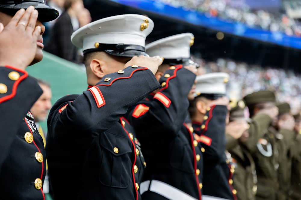 Jets vs. Browns Enlistment Ceremony