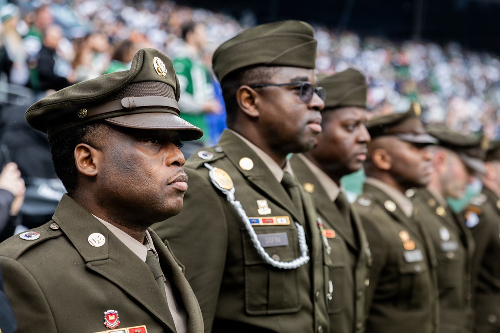Jets vs. Browns Enlistment Ceremony