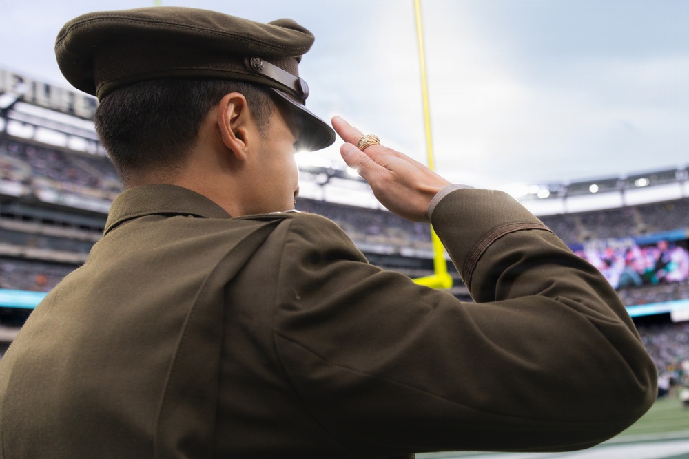 Jets vs. Browns Enlistment Ceremony