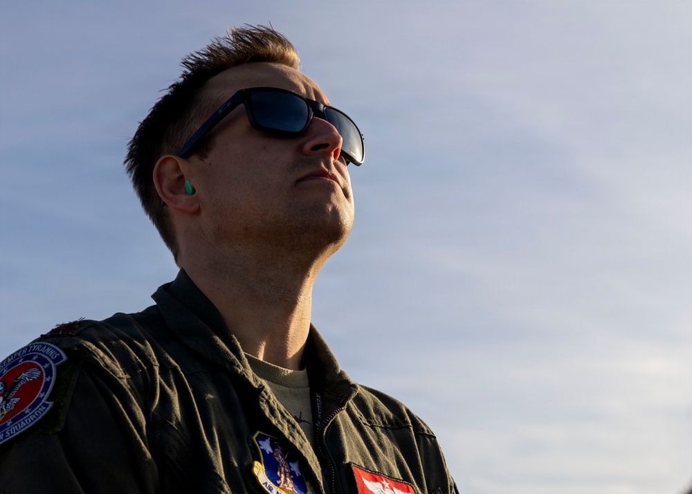 Air Force Leaders in Training: ROTC Cadets Experience F-22 Practice