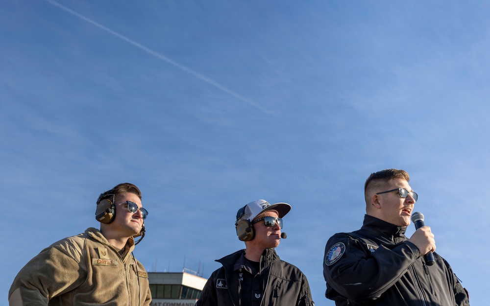 Air Force Leaders in Training: ROTC Cadets Experience F-22 Practice