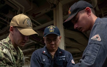 USS America (LHA 6) Conducts Training with Afloat Training Group San Diego