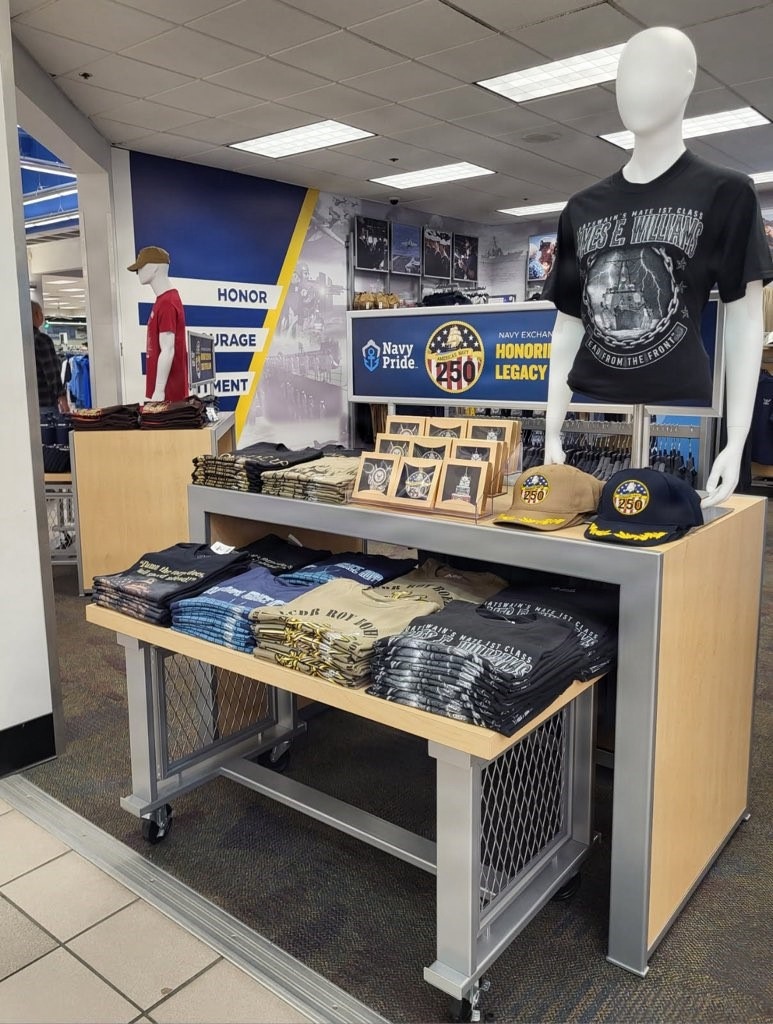NEX Oceana opens its new Navy Pride Shop