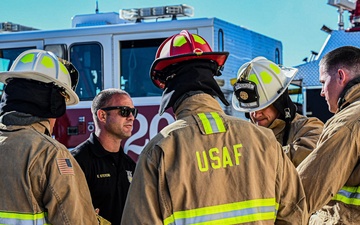 Edwards Air Force Base Structure Fire Training
