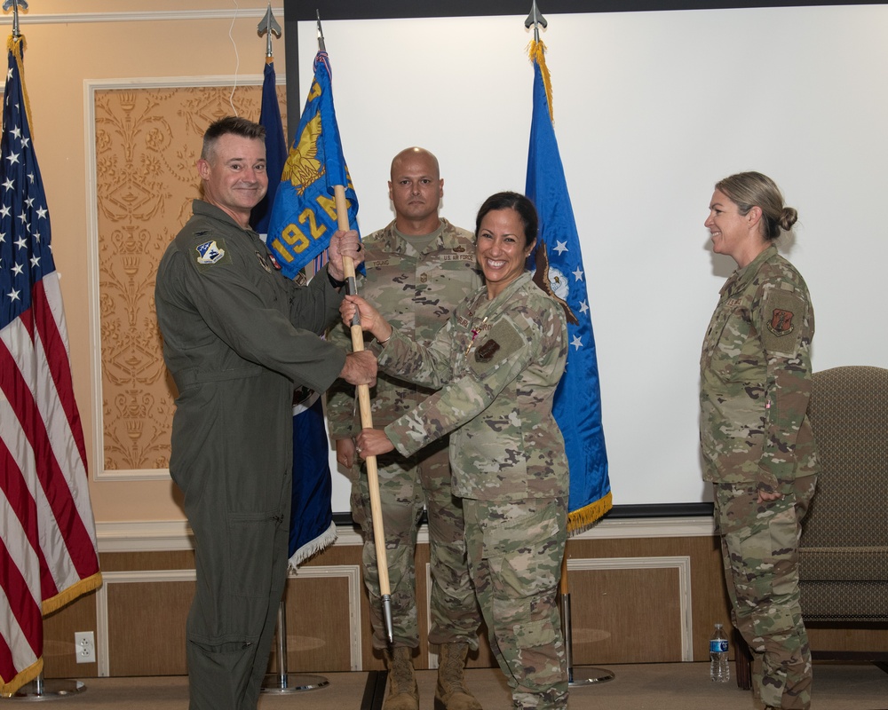 192nd Mission Support Group conducts final change of command