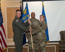192nd Mission Support Group conducts final change of command