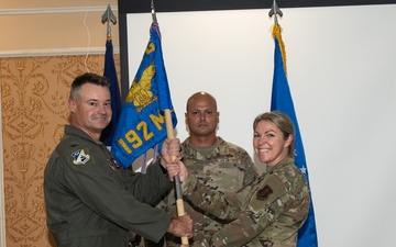 192nd Mission Support Group conducts final change of command