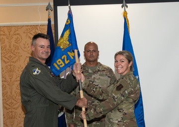 192nd Mission Support Group conducts final change of command