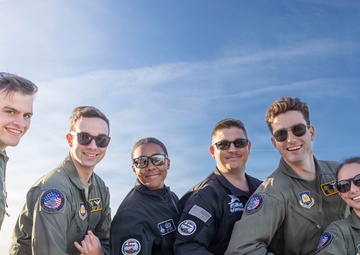 Air Force Leaders in Training: ROTC Cadets Experience F-22 Practice