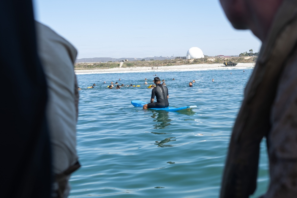2nd Bn., 4th Marines, 3rd AA Bn conduct surf qualification