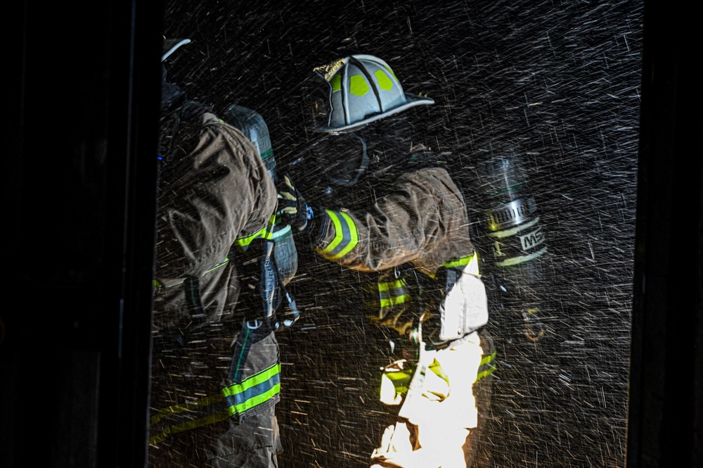 Edwards Air Force Base Structure Fire Training