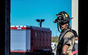 Edwards Air Force Base Structure Fire Training