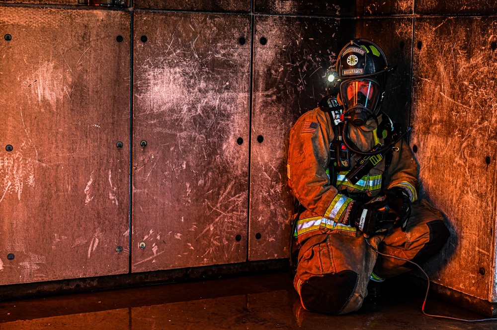 Edwards Air Force Base Structure Fire Training