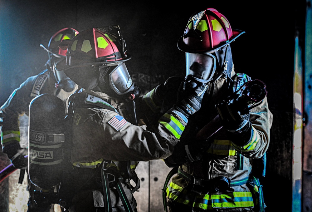 Edwards Air Force Base Structure Fire Training