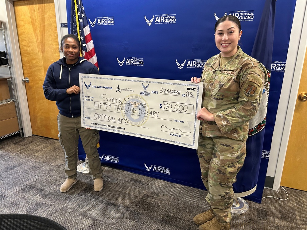 Virginia Air National Guard crushes recruiting goals in 2025
