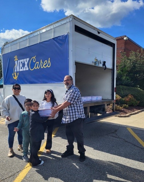 NEX patrons honor deployed loved ones with Hearts from Home care packages