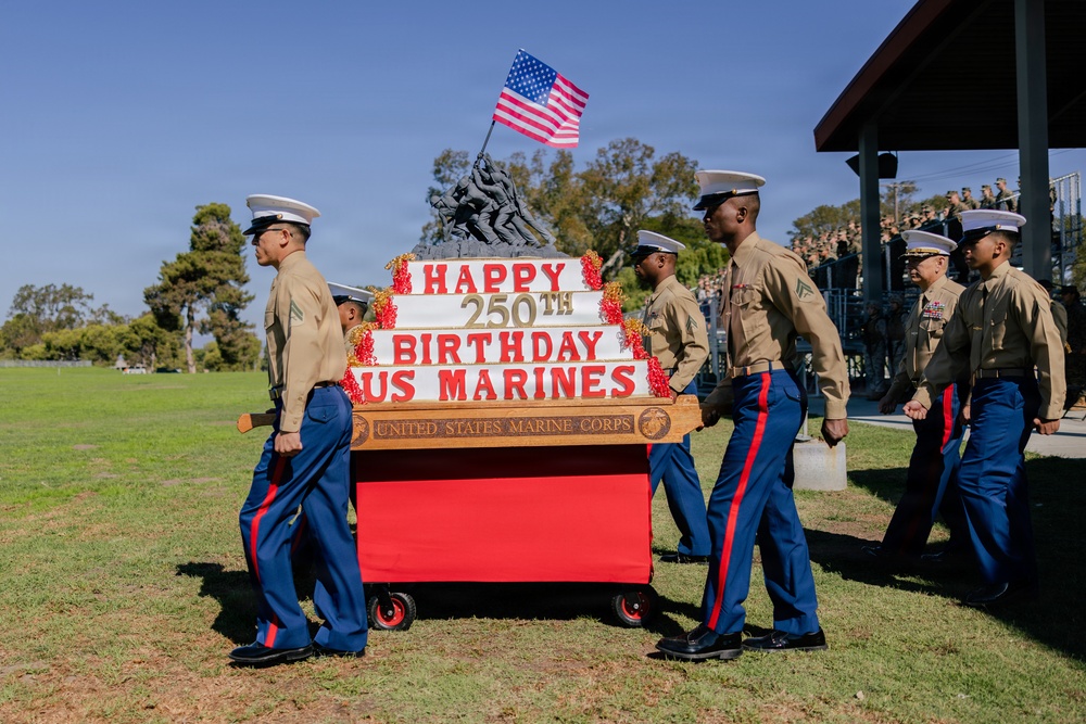 Camp Pendleton Celebrates the Marine Corps' 250th Birthday with Birthday Pageant