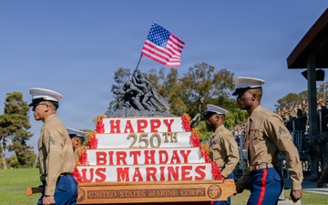 Camp Pendleton Celebrates the Marine Corps' 250th Birthday with Birthday Pageant