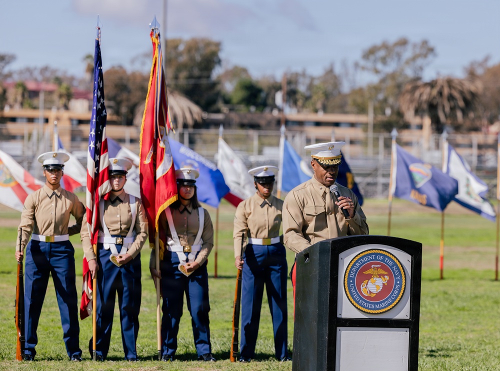 Camp Pendleton Celebrates the Marine Corps' 250th Birthday with Birthday Pageant