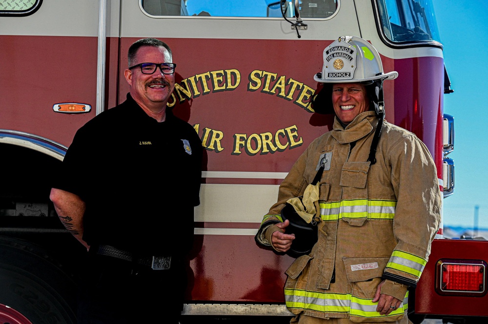 Edwards Air Force Base Structure Fire Training