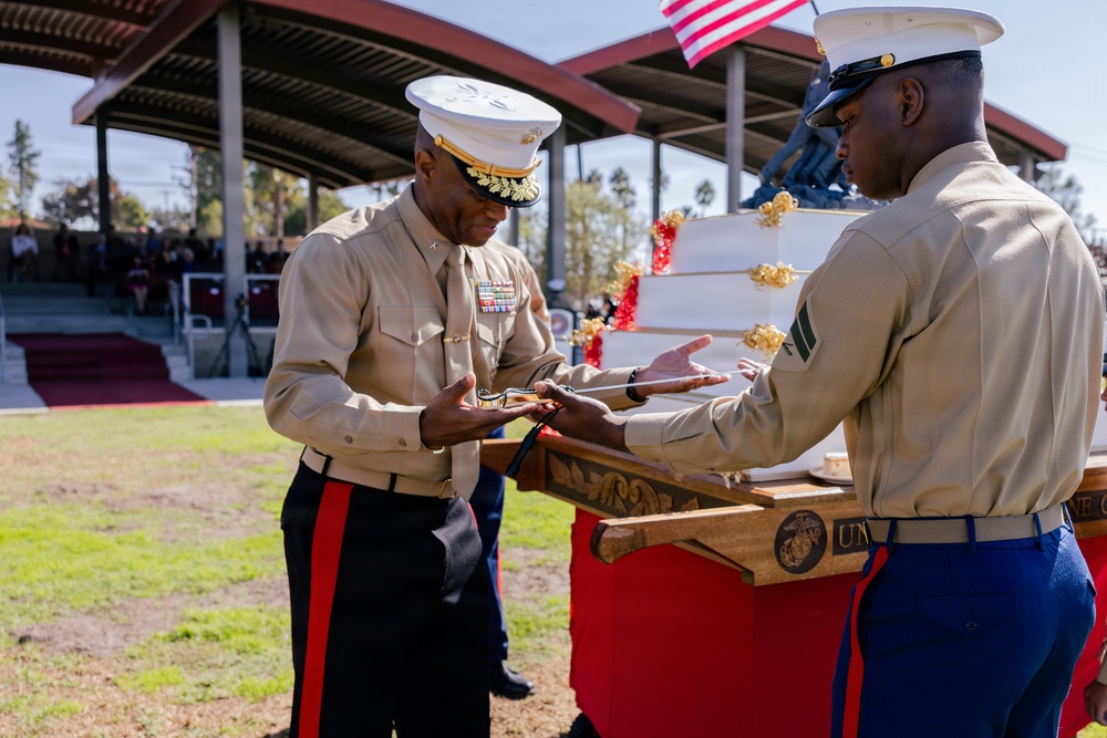 Camp Pendleton Celebrates the Marine Corps' 250th Birthday with Birthday Pageant