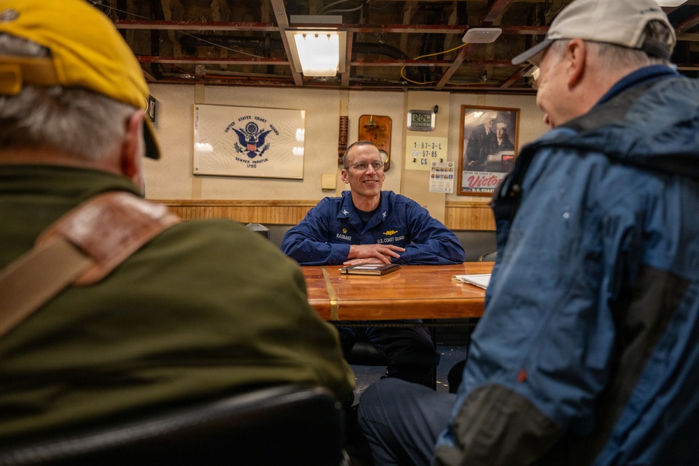 U.S. Coast Guard Polar icebreakers hold media event