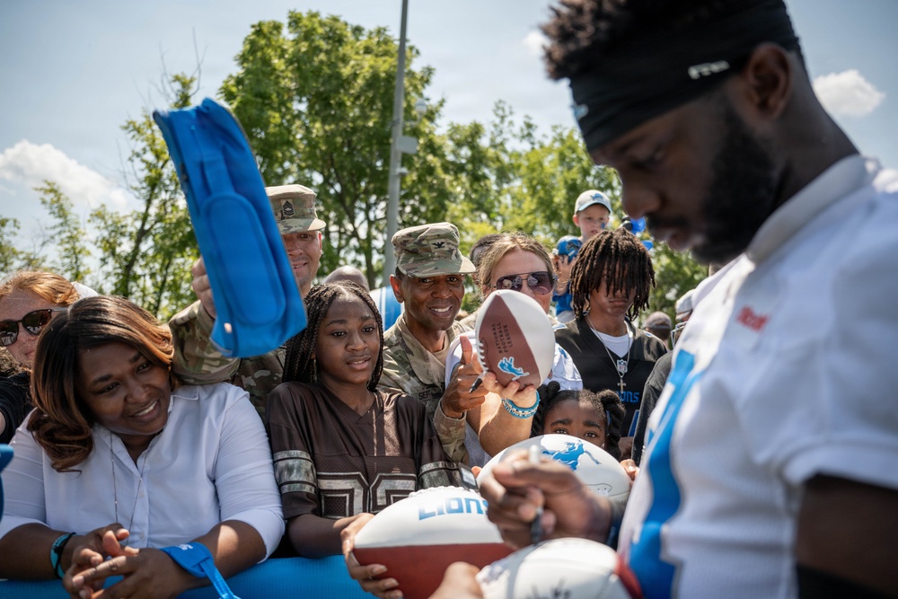 Detroit Lions Training Camp Community Days