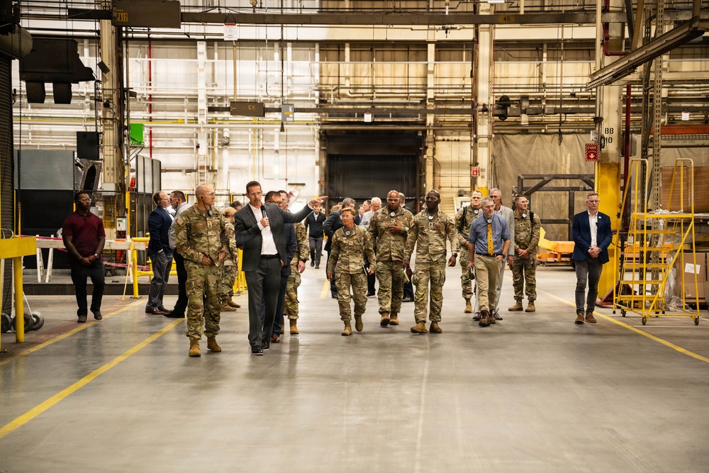 CSA visits Lima Tank Plant