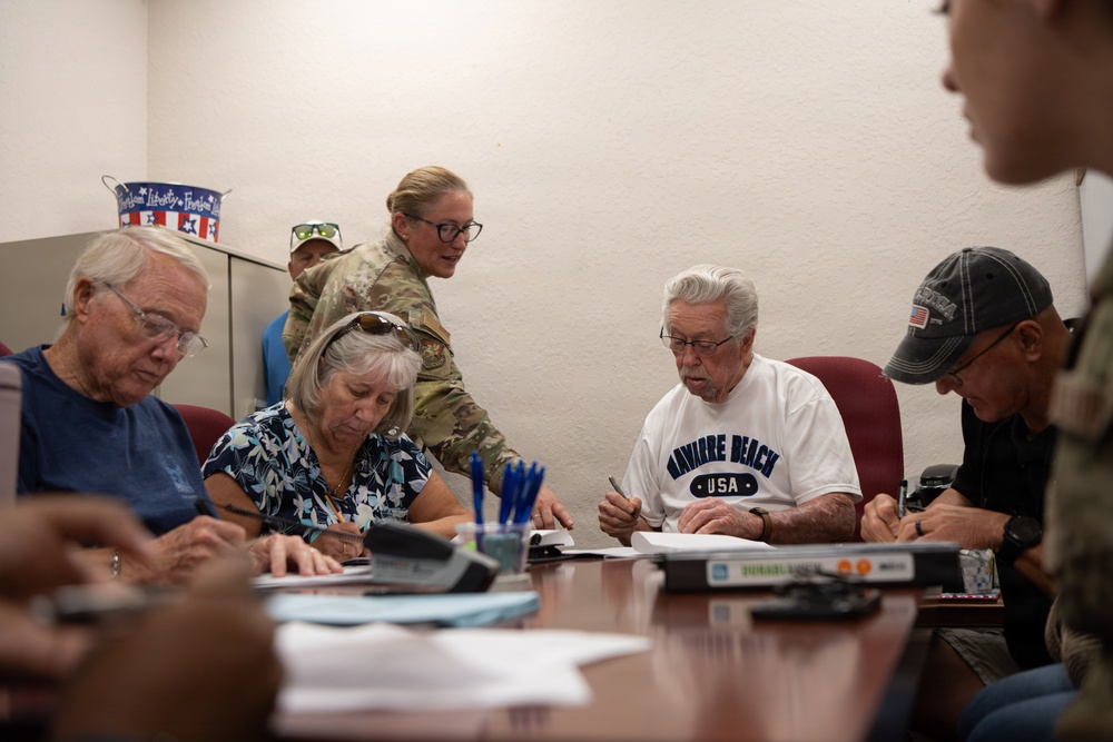 6ARW JAG hosts retiree appreciation day