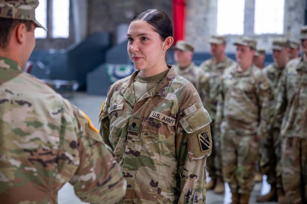 181st Field Artillery Regiment Soldiers Promoted