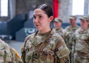 181st Field Artillery Regiment Soldiers Promoted