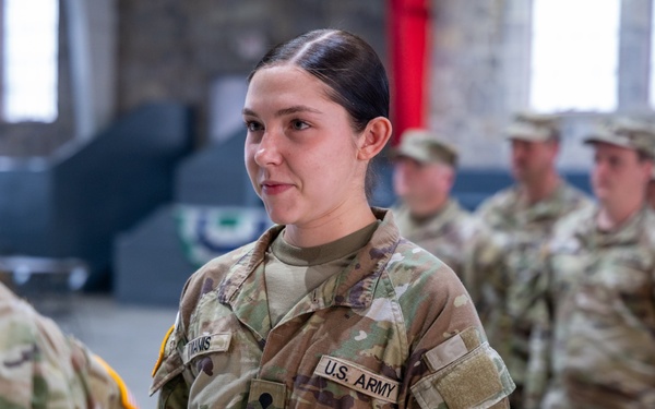 181st Field Artillery Regiment Soldiers Promoted