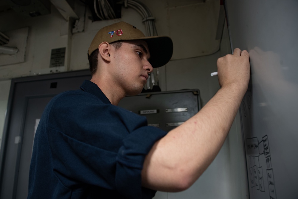 USS Carl Vinson Shipboard Operations