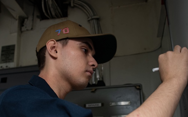 USS Carl Vinson Shipboard Operations