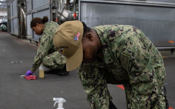USS Carl Vinson Shipboard Operations