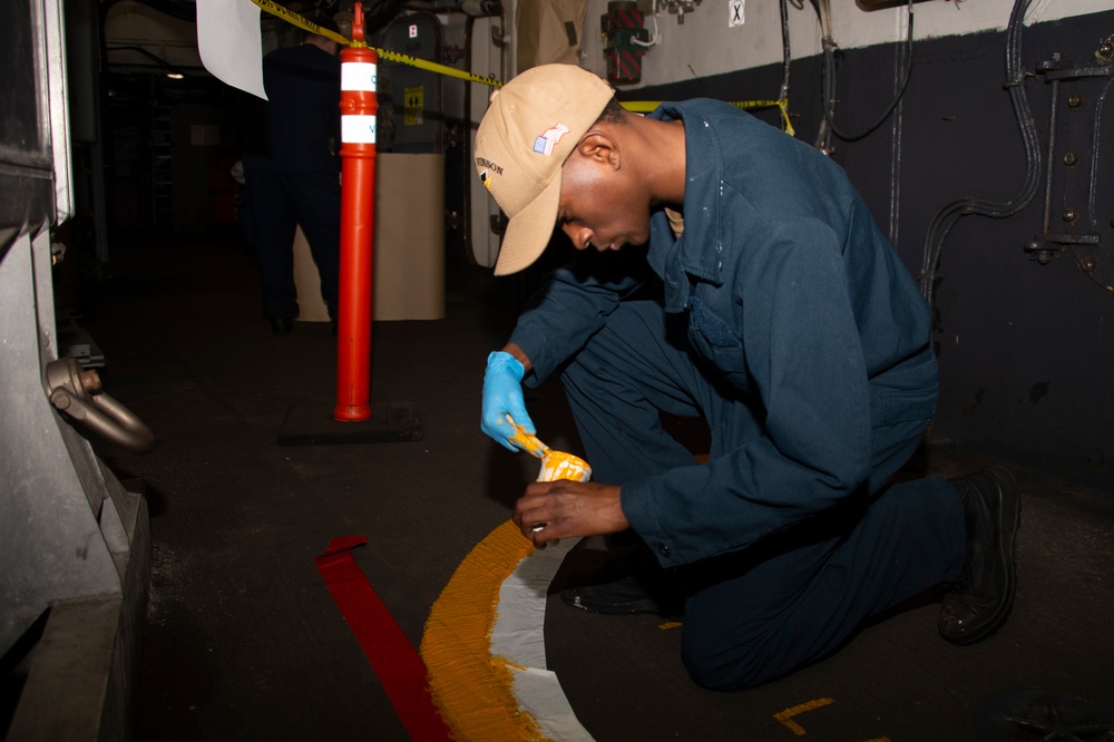 USS Carl Vinson Shipboard Operations