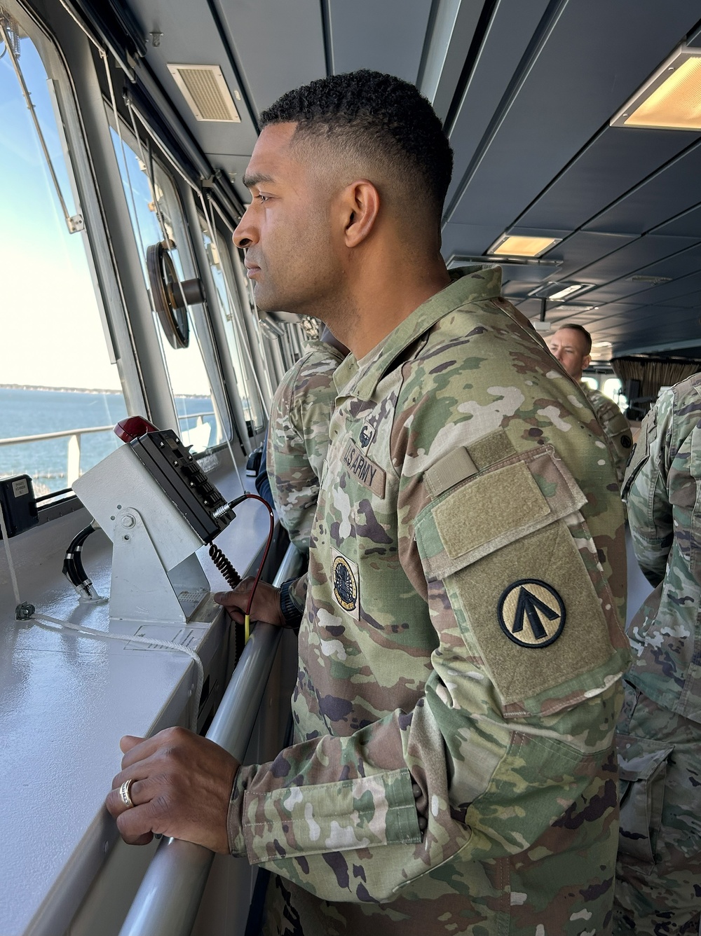 Rapid Support Team tours the USNS William McLean