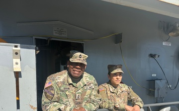 Rapid Support Team Tours USNS William McLean