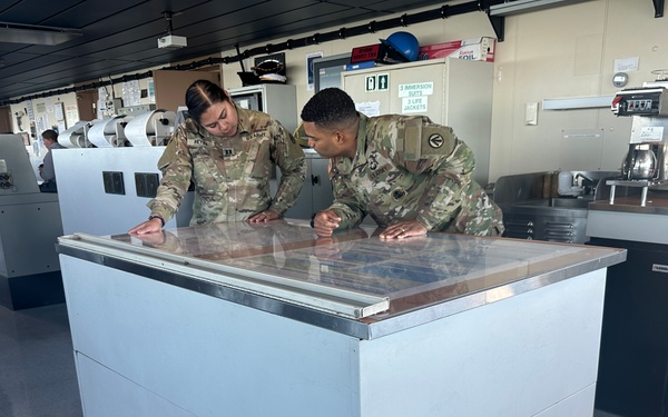 Rapid Support Team Tours USNS William McLean