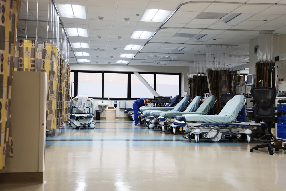 Hospital Beds at Naval Medical Center San Diego