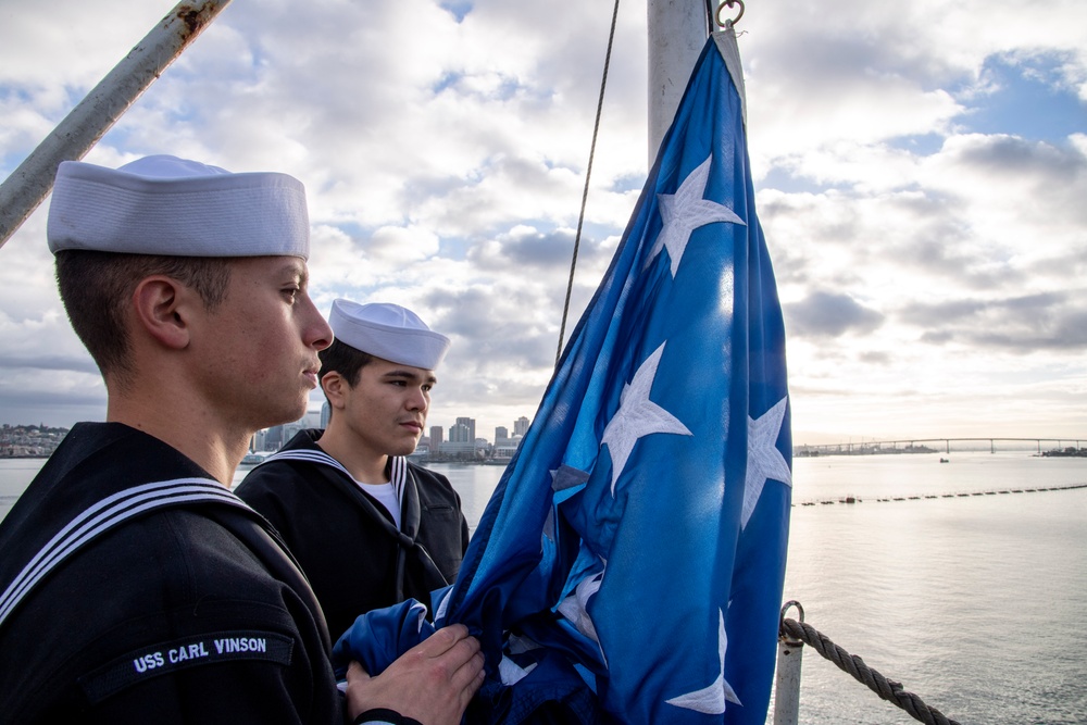 USS Carl Vinson Shipboard Operations