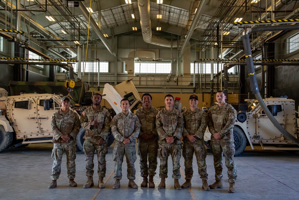 10th SFG(A) Mechanics Recognized with Army Award for Maintenance Excellence.