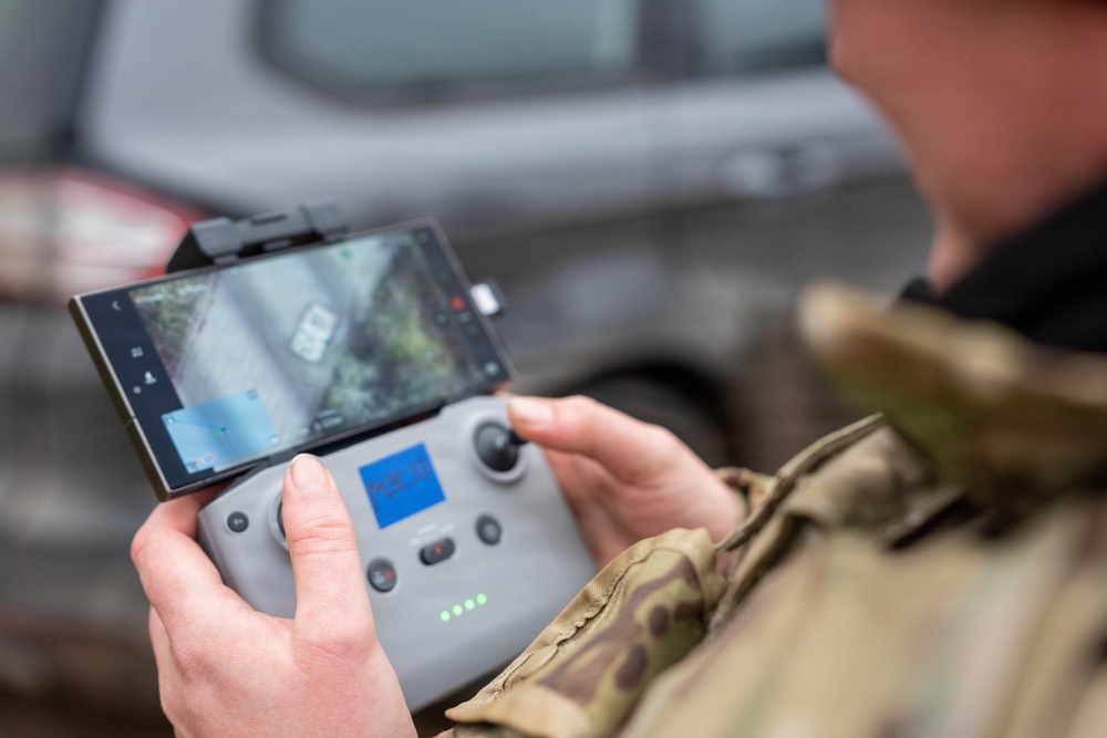 1st Armored Brigade Combat Team employs drones during Forward Land Forces expansion in Poland