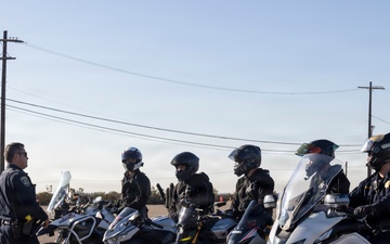 California Highway Patrol Instructs Motorcycle Course for Service Members on MCAS Miramar