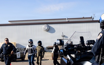 California Highway Patrol Instructs Motorcycle Course for Service Members on MCAS Miramar