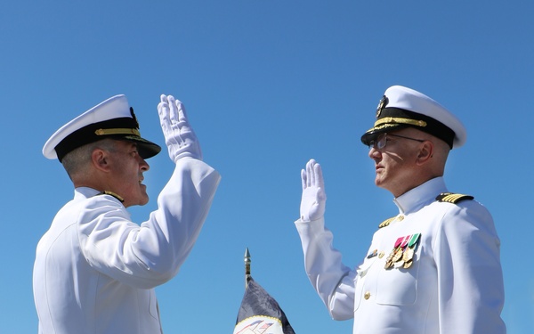 San Pedro native, dentist promoted to rear admiral aboard historic USS Midway