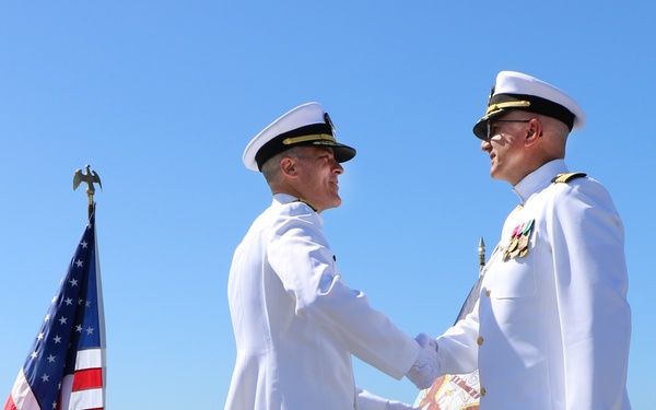 San Pedro native, dentist promoted to rear admiral aboard historic USS Midway