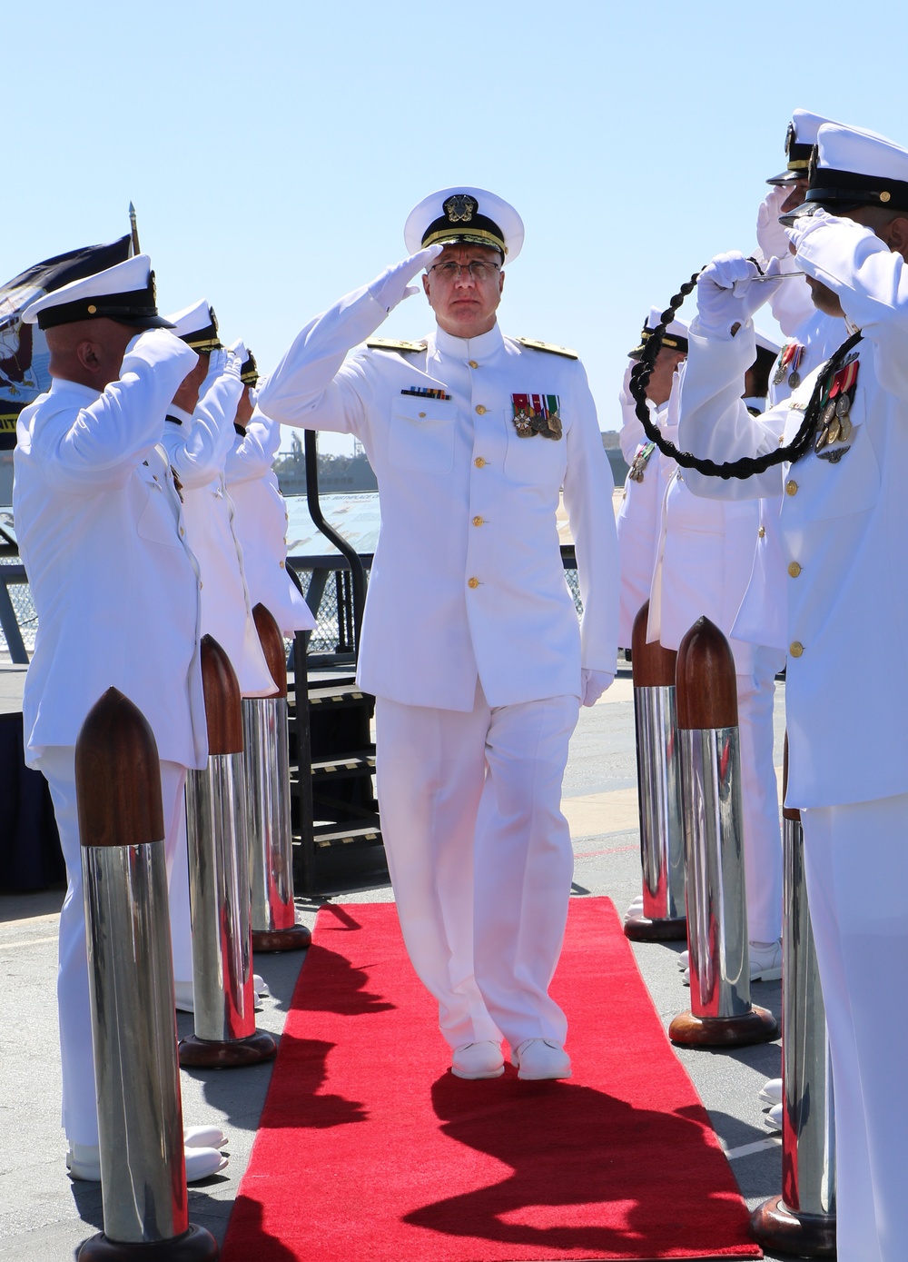 San Pedro native, dentist promoted to rear admiral aboard historic USS Midway